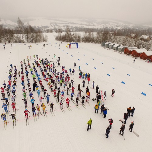 XXXI Bieszczadzki Bieg Lotników- dzień II (dron)